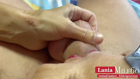 Sexy milf and a little impa