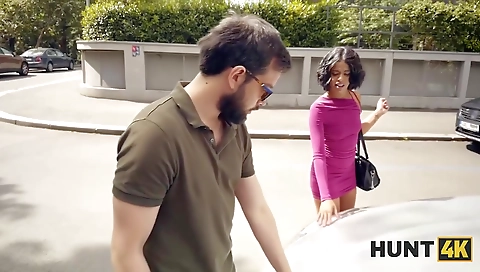 Sexy chick gets fucked by a huge cock