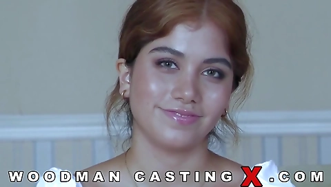 Horny girlfriend enjoys her first time