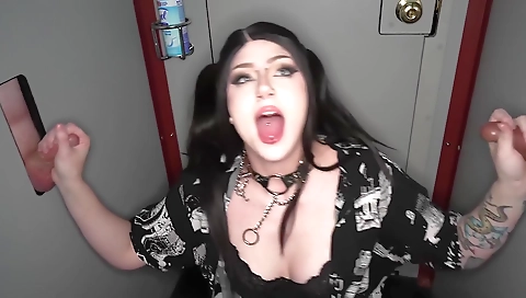 Sexy brunette fucked in the kitchen