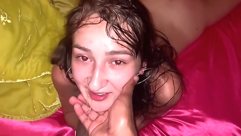 Hot completer fucks like a slut