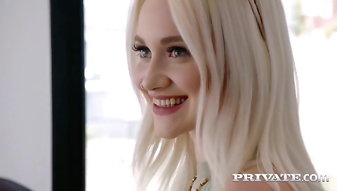 Hot milf takes a creampie in the bathroom