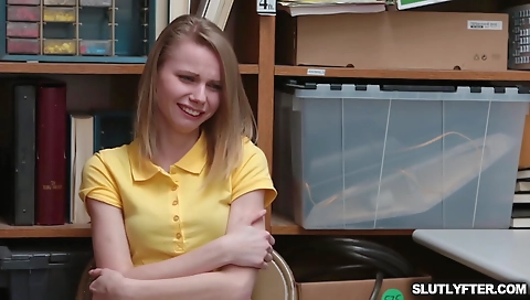 Hot seeka's first time in the kitchen