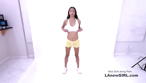 She's a littley armsi read and her ass