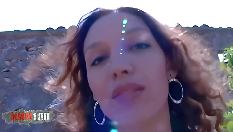 My friend's step mom, and shit